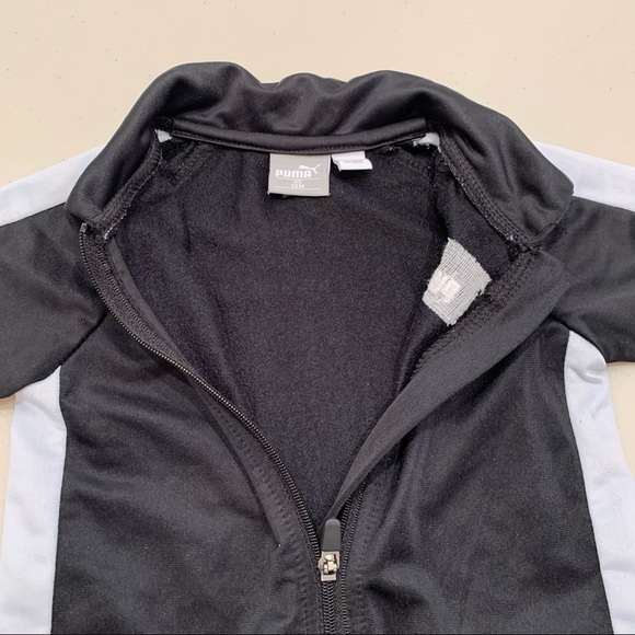 Puma One Piece 18M 1/2 zip Black Short Sleeve - Picture 3 of 4